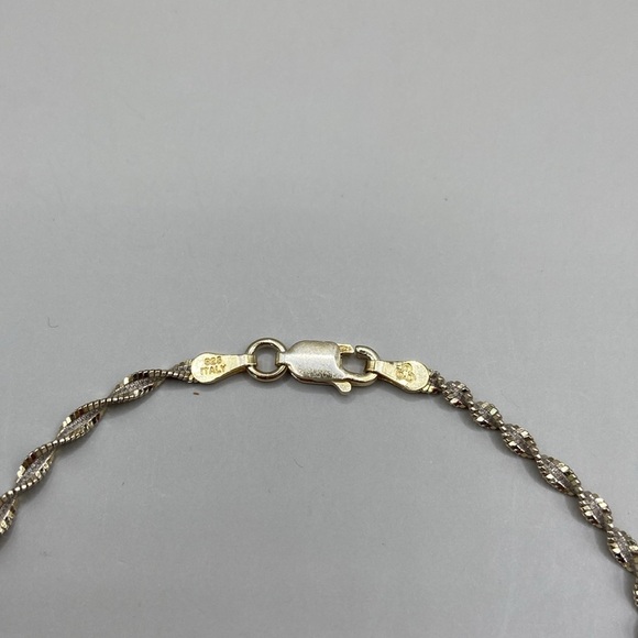 Twisted Sterling Silver Bracelet - Picture 2 of 4